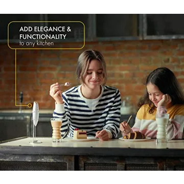 Unicoff 19000 RPM Milk Frother Wireless with Recipes