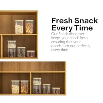 LivLab 600ML Food Storage Container for Kitchen Organization