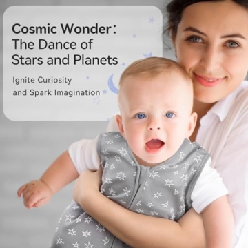 Unnivoll Baby Sleep Sack Lightweight 3 Pack 6-12 Months