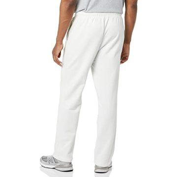 Shop Amazon Essentials Men's Fleece Open Bottom Sweatpants