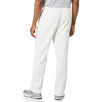 Shop Amazon Essentials Men's Fleece Open Bottom Sweatpants