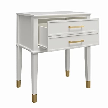 CosmoLiving by Cosmopolitan Westerleigh End Table, White