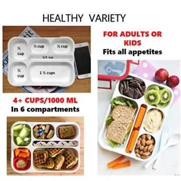 Bento Lunch Box for Kids with Utensils, Leakproof & BPA-Free