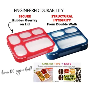 Bento Lunch Box for Kids with Utensils, Leakproof & BPA-Free