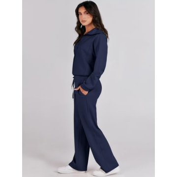 Trendy ANRABESS 2 Piece Sweatsuit for Women