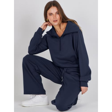 Trendy ANRABESS 2 Piece Sweatsuit for Women