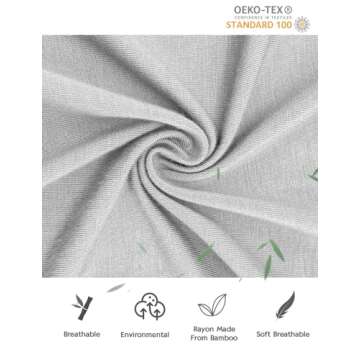 Jimonda Rayon Baby Pajamas,2-Way Zipper One-Piece Footies,Long Sleeve Unisex Boys Girls Romper,Sleep...