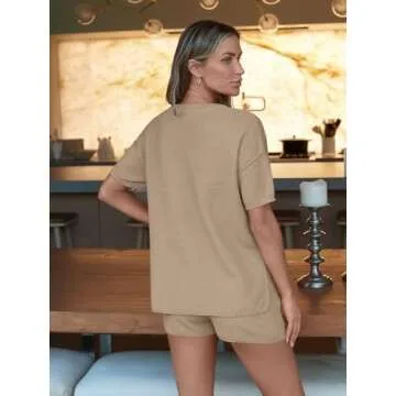 LILLUSORY Summer Knit Lounge Set - Chic Comfort
