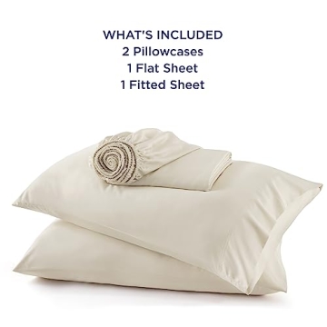 Luxurious Cooling King Size Sheets - Bedsure Bamboo Rayon