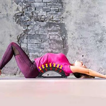 Multi-Level Back Stretcher for Pain Relief and Support