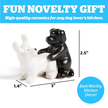 BigMouth Inc Puppy Pound Salt and Pepper Shakers for Dog Lovers