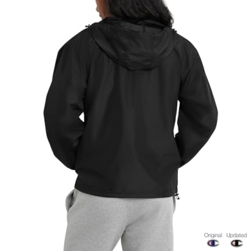 Champion Packable Wind Water Resistant Jacket for Men