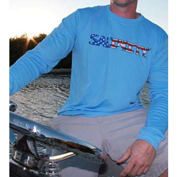 Salinity Gear UPF 50+ Fishing Shirt for Outdoor Activities