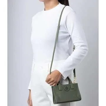 Tory Burch Women's Ella Mini Nylon Tote (Palm Leaf)