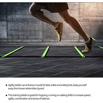 FASHAYAY Agility Ladder for Performance Training and Fitness