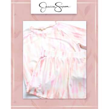 Jessica Simpson Girls’ 2-Piece Comfortable Shorts Set