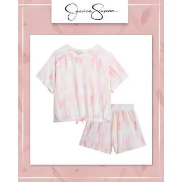 Jessica Simpson Girls’ 2-Piece Comfortable Shorts Set