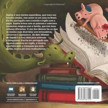 Os dois idiomas de Sophia - A Beautiful Bilingual Children's Book about Culture and Language