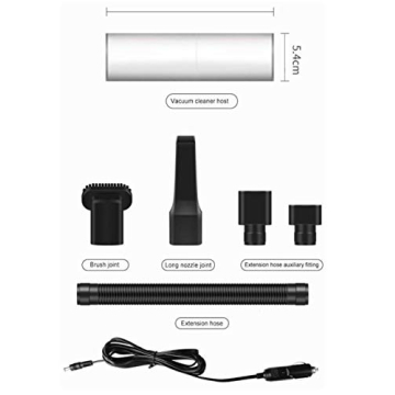Portable Car Vacuum Cleaner with High Power Suction