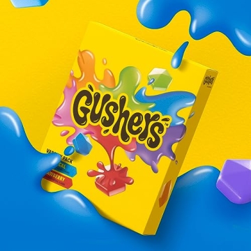Gushers Snacks, Strawberry & Tropical Flavors, 12 Pack