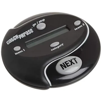 Hasbro Gaming Catch Phrase Electronic Game | Fun Active Handheld Party Games for Adults, Teens, and Kids | Ages 12+ | 4 or More Players, 2 Teams | Portable Family Travel Games