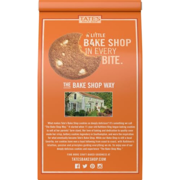 Tate's Pumpkin Spice Cookies with White Chocolate Chips