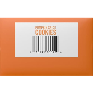 Tate's Pumpkin Spice Cookies with White Chocolate Chips