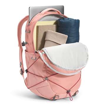 The North Face Borealis 27L Backpack - Women's Rose Dawn/Slate Rose, One Size