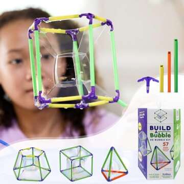 WOWMAZING Build A Bubble Maker Kit for Kids 8 And Up