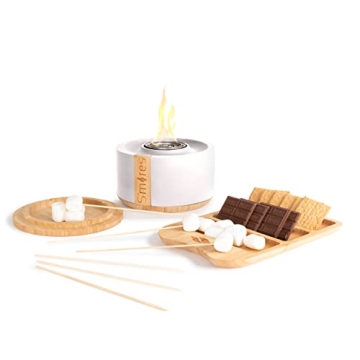 TerraFlame Indoor Outdoor Smoke-Free S'mores Roaster Set