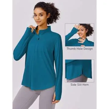 Buy PINSPARK Women's UPF 50+ Sun Shirts for Outdoor Activities