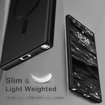 Amzfield Magnetic Case for Samsung Galaxy S23 Ultra