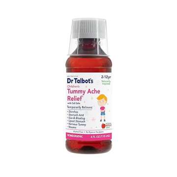 Dr. Talbot's Children's Tummy Ache Relief Medicine - 4 oz - Includes Dosage Cup - for 2-12 Years Old...