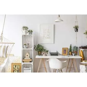 Fairwood Way Rattan and Wood Picture Frame - Boho or Coastal or Beach Photo Frame - Tabletop Stand and Wall Mount… (4" x 6" Opening)