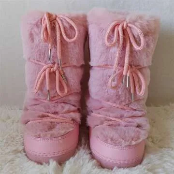 ZHENAIYISHENG Women's Faux Fur Winter Boots for Style