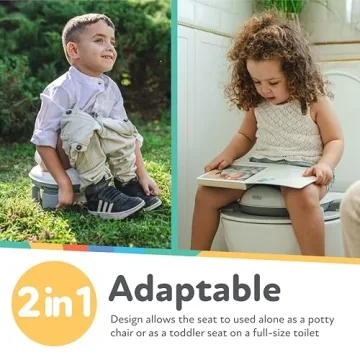 Nuby Portable Potty Seat for Travel and Toilet Training