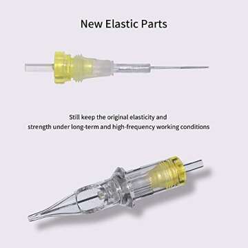 BIGWASP 4th Generation Premium 1213RS Tattoo Needle Cartridges #12 Standard 13 Round Shader (13RS) 20Pcs