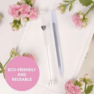 Premium Czech Glass Cuticle Pusher Set for Healthy Nails