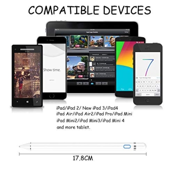 DOGAIN Active Stylus Pen for Tablets - Precision Drawing & Writing