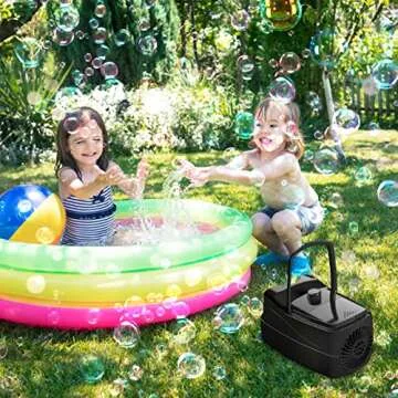 Bubble Machine: Automatic Blower for Kids & Pets
