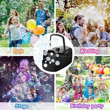 Bubble Machine: Automatic Blower for Kids & Pets