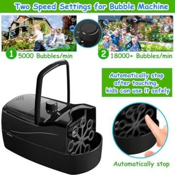 Bubble Machine: Automatic Blower for Kids & Pets