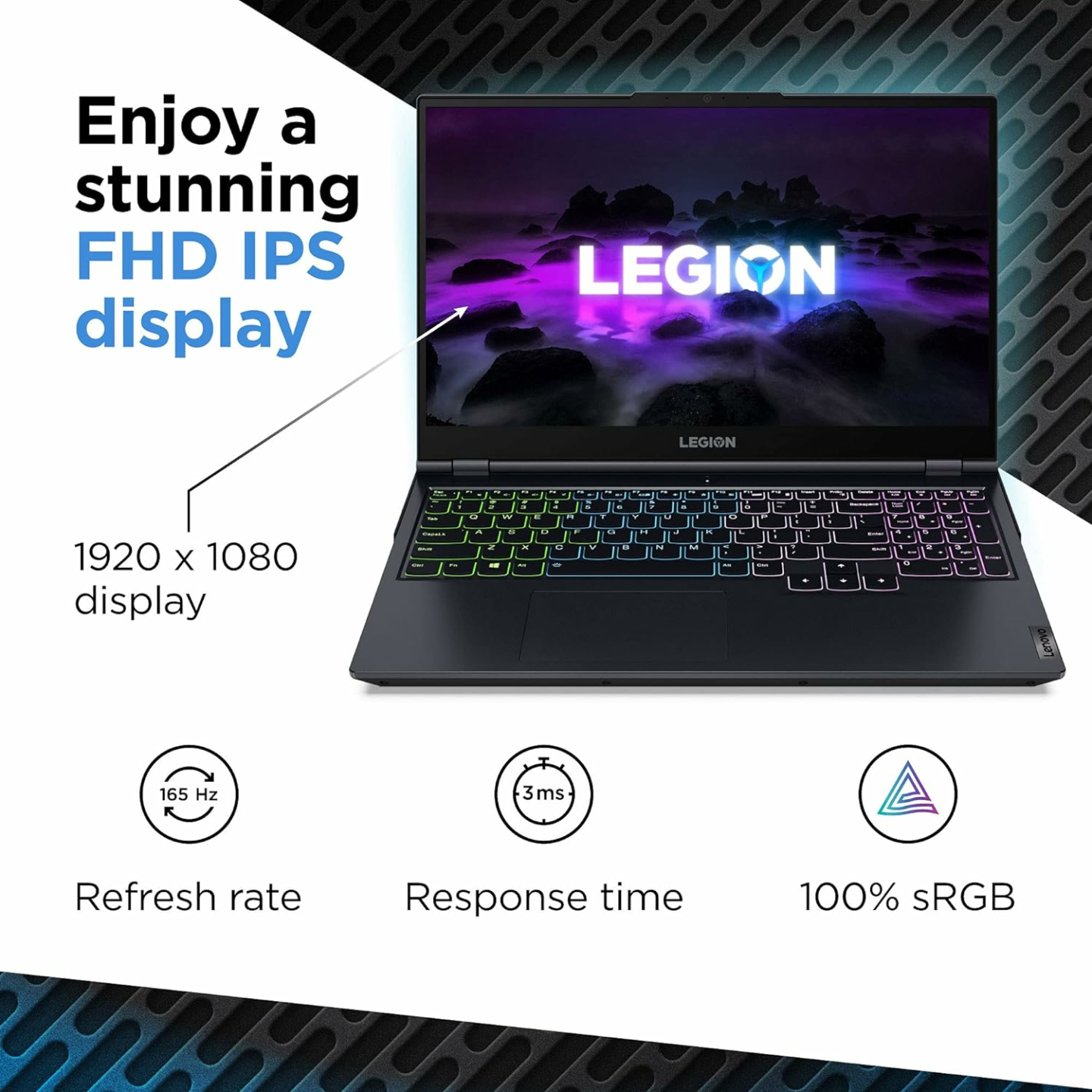 Lenovo Legion 5 - Powerful Gaming Laptop with RTX 3050Ti