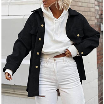 Stylish ZESICA Women's Casual Trench Coat with Pockets