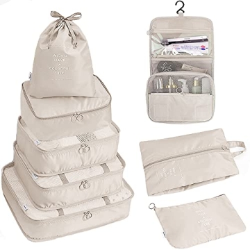 Fancyou Packing Cubes Set for Perfect Travel Organization