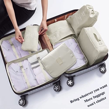 Fancyou Packing Cubes Set for Perfect Travel Organization