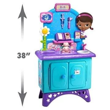 Disney Junior Doc McStuffins Get Better Checkup Center, Pretend Play Doctor Kit, Kids Toys for Ages 3 Up by Just Play