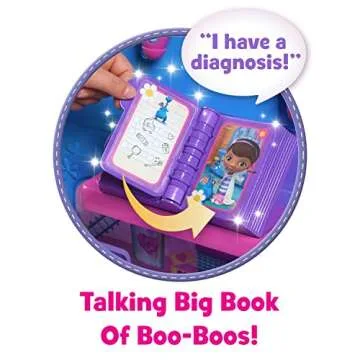 Disney Junior Doc McStuffins Get Better Checkup Center, Pretend Play Doctor Kit, Kids Toys for Ages 3 Up by Just Play