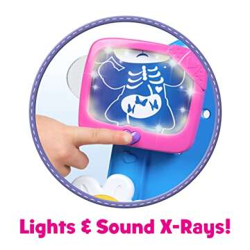 Disney Junior Doc McStuffins Get Better Checkup Center, Pretend Play Doctor Kit, Kids Toys for Ages 3 Up by Just Play