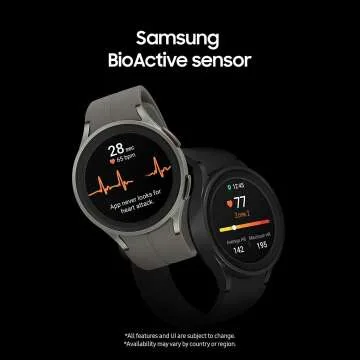 SAMSUNG Galaxy Watch 5 Pro 45mm LTE – Health & GPS Tracking